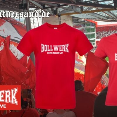 Bollwerk Westkurve Männer + Frauen T-Hemd