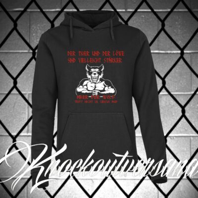Der Tiger Kapuzenpullover (Unisex)