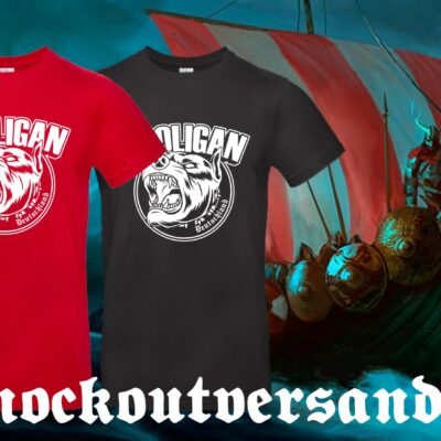 Hooligan - Angry Dog Männer T-Hemd