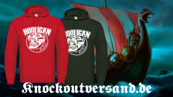 Hooligan - Angry Dog Kapuzenpullover (Unisex)
