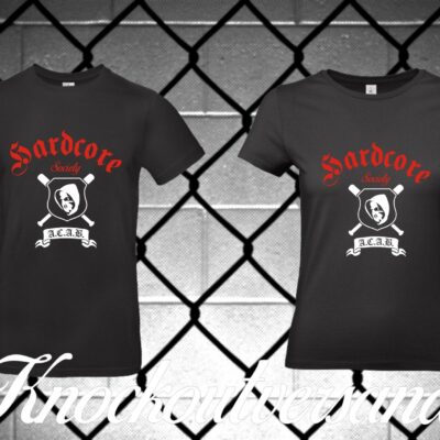 Hardcore Society A.C.A.B. Männer + Frauen T-Hemd