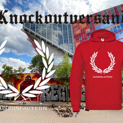 Lorbeerkranz Kaiserslautern Kapuzenpullover (Unisex) Farbe Rot