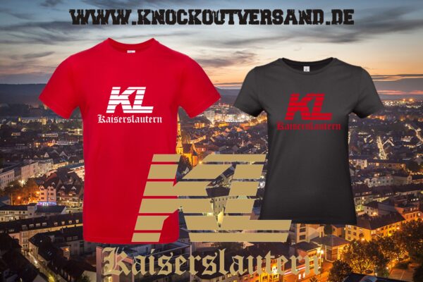 KL Kaiserslautern Männer + Frauen T-Hemd