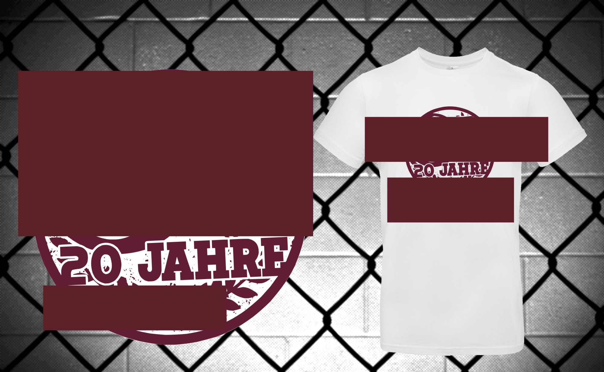 20 Jahre Freundschaft Männer + Frauen T-Hemd