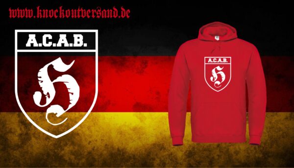 A.C.A.B. Wappen H Kapuzenpullover (Unisex)