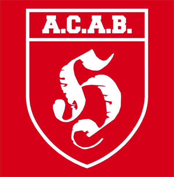 A.C.A.B. Wappen H Männer + Frauen T-Hemd – Bild 2