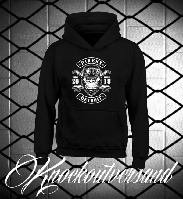 Bikers Detroit Kapuzenpullover (Unisex)