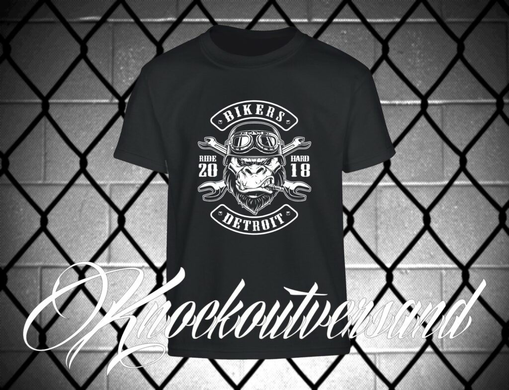 Bikers Detroit Männer T-Hemd