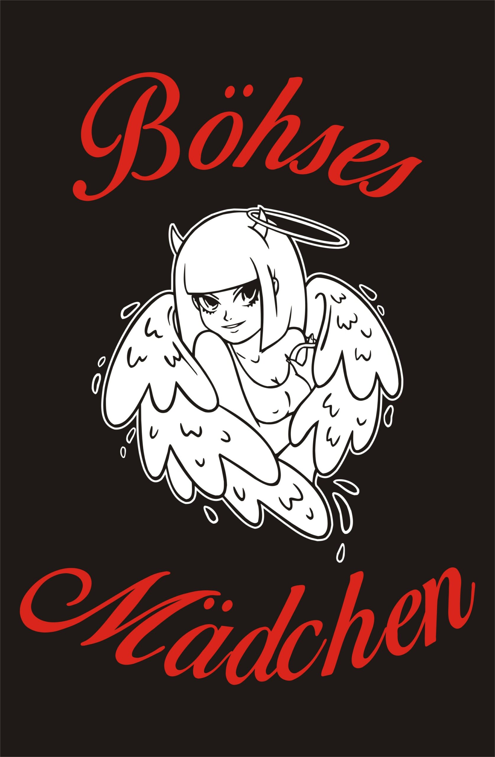 Böses Mädchen THemd Knockoutversand.de