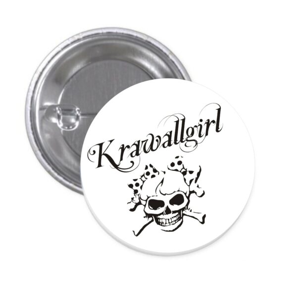 Krawallgirl Button