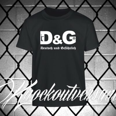 Deutsch und Gefährlich Männer T-Hemd
