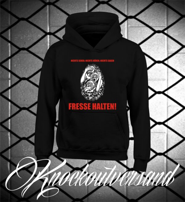 FRESSE HALTEN! Kapuzenpullover (Unisex)