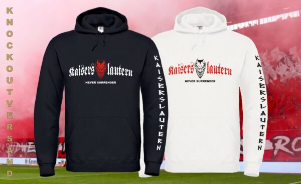 Kaiserslautern Never Surrender Kapuzenpullover (Unisex)