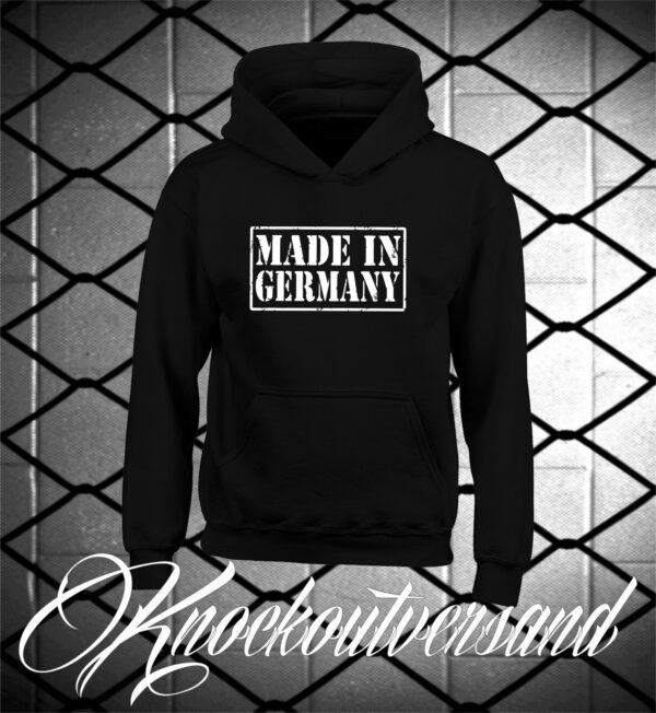 Made in Germany Stempel Kapuzenpullover (Unisex)