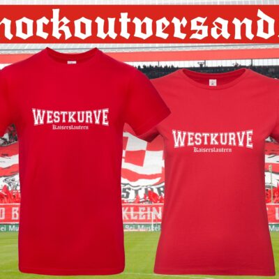 Westkurve Männer + Frauen T-Hemd