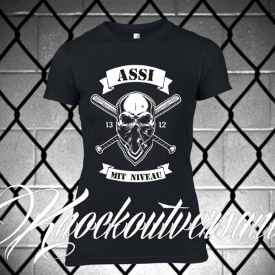 Assi mit Niveau Frauen T-Hemd