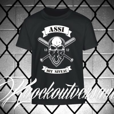 Assi mit Niveau Männer T-Hemd