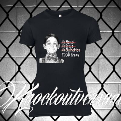 100% Crazy Frauen T-Hemd